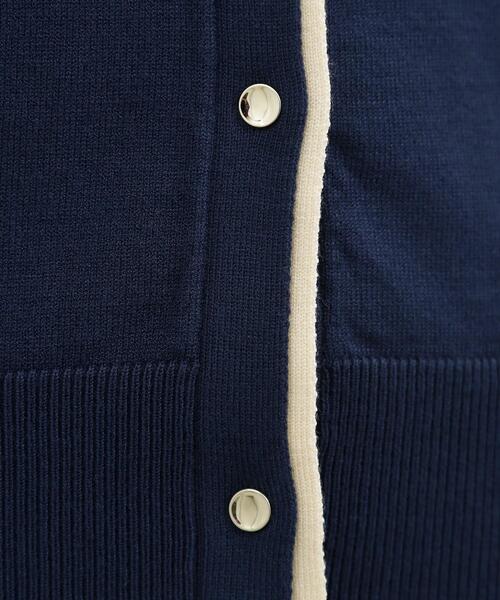 grove(グローブ)の「レイヤード風配色カーディガン(カーディガン/ボレロ・レディース・グリーン系/ライトグレー/ネイビー・02/03/05/04/01)」の15枚目の写真