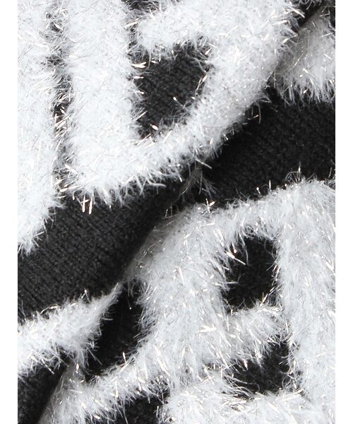 GYDA（ジェイダ）の「GGチェーンロゴラメニットトップス（ニット/セーター・レディース・オフホワイト/ピンク/ブラック・FREE）」の14枚目の写真