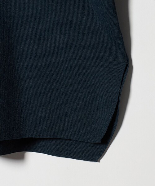 BEAUTY&YOUTH UNITED ARROWS（ビューティーアンドユースユナイテッドアローズ）の「ハーフスリーブ ニットプルオーバー ウォッシャブル（ニット/セーター・レディース・レッド/ネイビー/オフホワイト・FREE）」の8枚目の写真