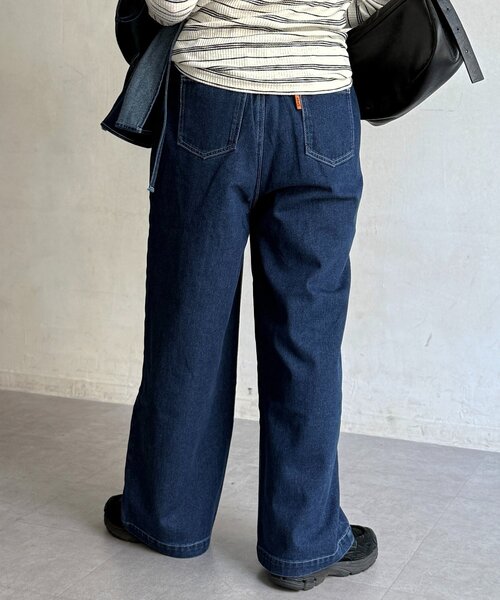 CPCM（シーピーシーエム）の「デニムビスチェセットアップ（ワンピース・レディース・ネイビー/ブラック/ブルー・FREE）」の8枚目の写真