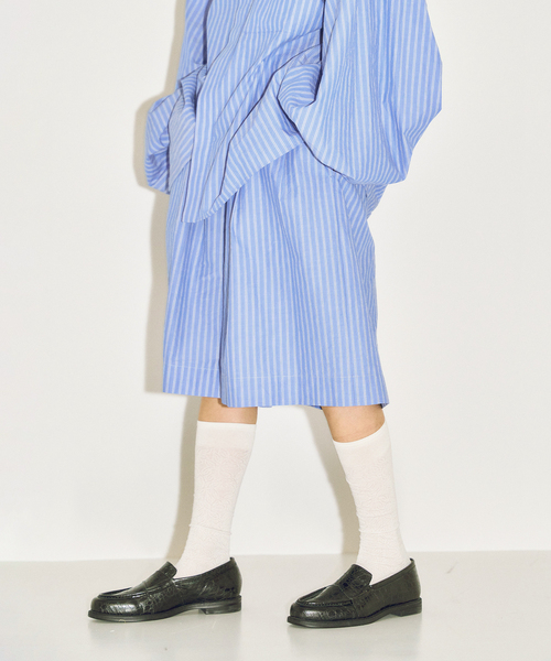 CITYSHOP（シティーショップ）の「SHORT PANTS：ハーフパンツ（その他パンツ・レディース・ホワイト/サックスブルー・FREE）」の14枚目の写真