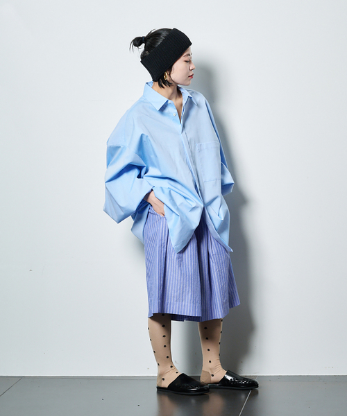 CITYSHOP（シティーショップ）の「SHORT PANTS：ハーフパンツ（その他パンツ・レディース・ホワイト/サックスブルー・FREE）」の19枚目の写真