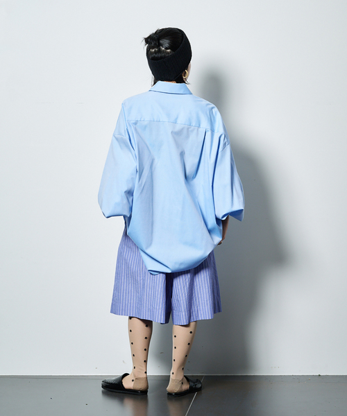 CITYSHOP（シティーショップ）の「SHORT PANTS：ハーフパンツ（その他パンツ・レディース・ホワイト/サックスブルー・FREE）」の20枚目の写真