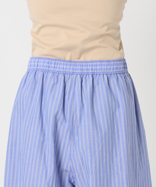 CITYSHOP（シティーショップ）の「SHORT PANTS：ハーフパンツ（その他パンツ・レディース・ホワイト/サックスブルー・FREE）」の3枚目の写真