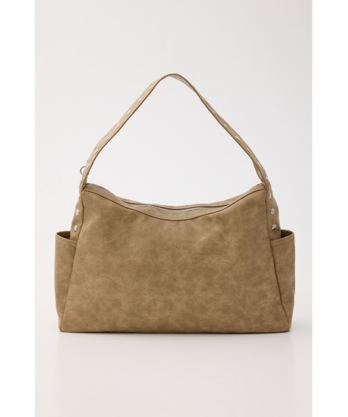 SLY（スライ）の「STUDS HORIZONTAL BAG スタッズホリゾンタルバッグ（ショルダーバッグ・レディース・ブルー系その他/ブラック/ベージュ・FREE）」の6枚目の写真