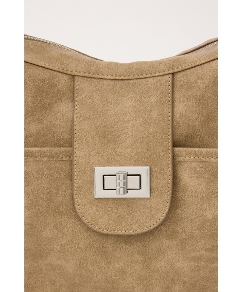 SLY（スライ）の「STUDS HORIZONTAL BAG スタッズホリゾンタルバッグ（ショルダーバッグ・レディース・ブルー系その他/ブラック/ベージュ・FREE）」の8枚目の写真