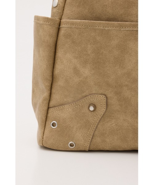 SLY（スライ）の「STUDS HORIZONTAL BAG スタッズホリゾンタルバッグ（ショルダーバッグ・レディース・ブルー系その他/ブラック/ベージュ・FREE）」の9枚目の写真