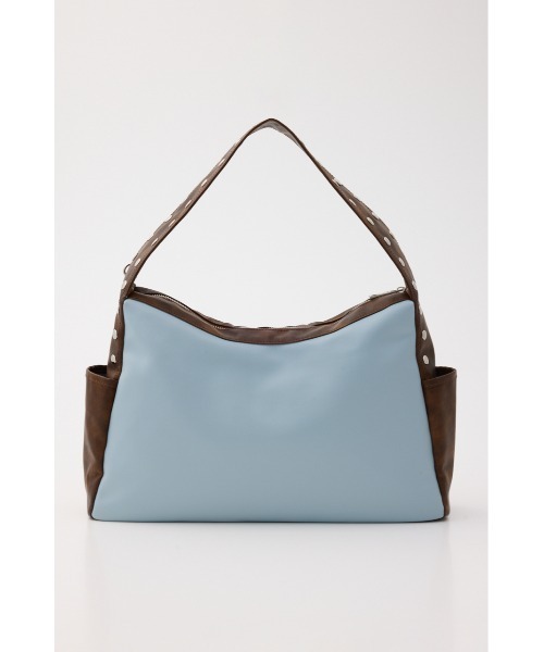 SLY（スライ）の「STUDS HORIZONTAL BAG スタッズホリゾンタルバッグ（ショルダーバッグ・レディース・ブルー系その他/ブラック/ベージュ・FREE）」の15枚目の写真