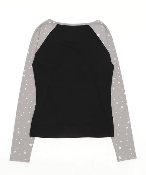 dispark（ディスパーク）の「DISPARK/【26年春夏新作】スターラグランロゴトップ（Tシャツ/カットソー・レディース・ネイビー/チャコールグレー・FREE）」の15枚目の写真