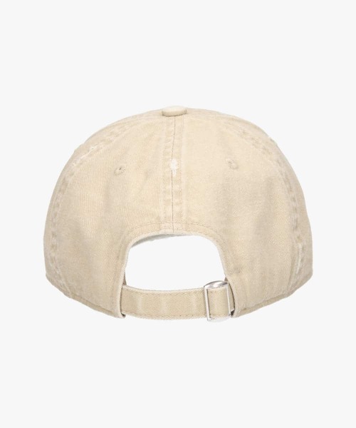 OVERRIDE（オーバーライド）の「G・Washington ACID WASHED CAP / カレッジ（キャップ・レディース・ベージュ・57~59cm）」の4枚目の写真