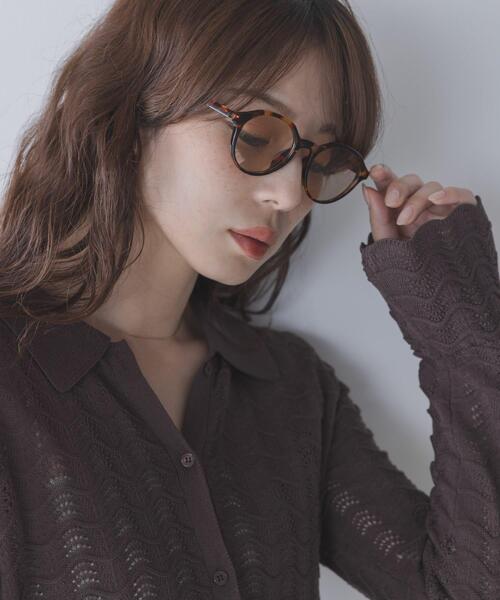 Swayme（スウェイミー）の「Swayme　調光レンズサングラス（サングラス・レディース・ブラック/ブラウン・ONE）」の2枚目の写真