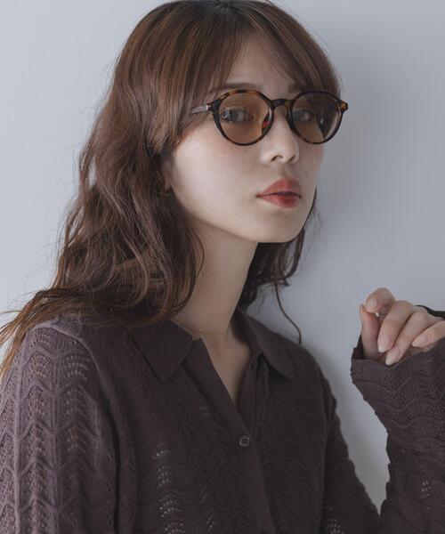 Swayme（スウェイミー）の「Swayme　調光レンズサングラス（サングラス・レディース・ブラック/ブラウン・ONE）」の13枚目の写真