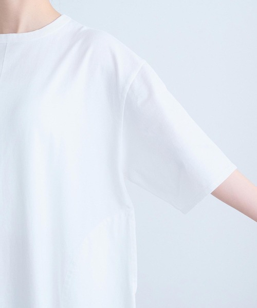I am I in fact...(アイアムアイインファクト)の「_MOONY DRESS(ワンピース・レディース・ホワイト/サックスブルー/ブラック・FREE)」の19枚目の写真