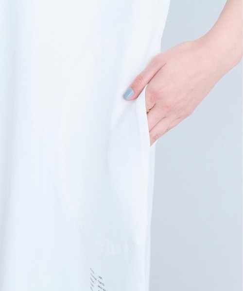 I am I in fact...(アイアムアイインファクト)の「_MOONY DRESS(ワンピース・レディース・ホワイト/サックスブルー/ブラック・FREE)」の20枚目の写真