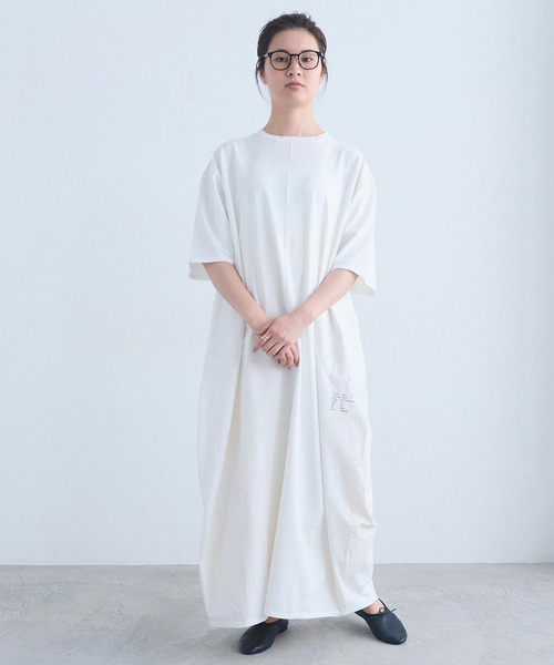 I am I in fact...（アイアムアイインファクト）の「MOONY DRESS（ワンピース・レディース・ホワイト・FREE）」の19枚目の写真