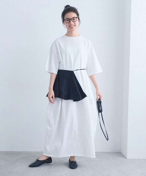 I am I in fact...（アイアムアイインファクト）の「MOONY DRESS（ワンピース・レディース・ホワイト・FREE）」の11枚目の写真