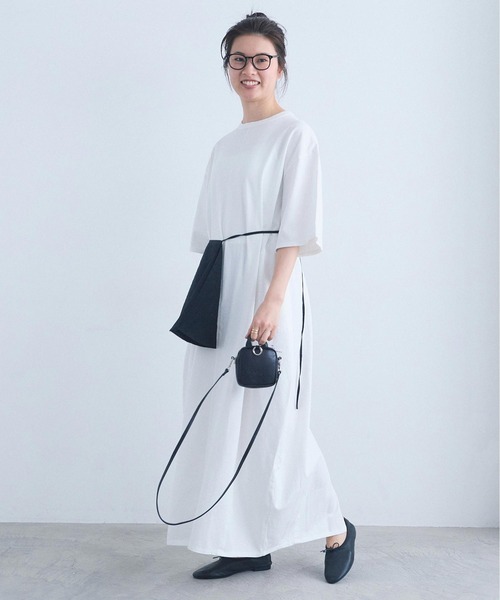 I am I in fact...（アイアムアイインファクト）の「MOONY DRESS（ワンピース・レディース・ホワイト・FREE）」の12枚目の写真