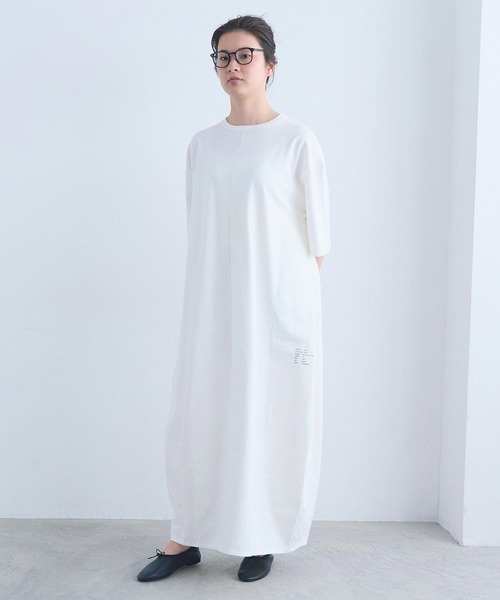 I am I in fact...（アイアムアイインファクト）の「MOONY DRESS（ワンピース・レディース・ホワイト・FREE）」の7枚目の写真