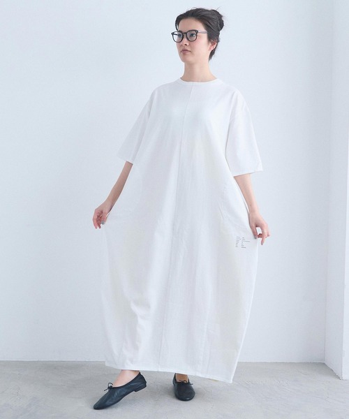 I am I in fact...（アイアムアイインファクト）の「MOONY DRESS（ワンピース・レディース・ホワイト・FREE）」の8枚目の写真