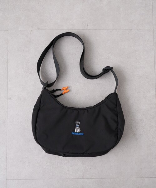 CIAOPANIC TYPY(チャオパニックティピー)の「【ユニセックス】シュナウザー/犬刺繍ロゴミニショルダーバッグ(ショルダーバッグ・レディース・ブラック・ONE SIZE)」の19枚目の写真