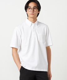 COMME CA ISM（コムサイズム）の「【吸水速乾】カノコポロシャツ（ポロシャツ）」