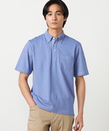 COMME CA ISM（コムサイズム）の「【吸水速乾】カノコポロシャツ（ポロシャツ）」