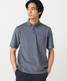 COMME CA ISM | 【吸水速乾】カノコポロシャツ(ポロシャツ)
