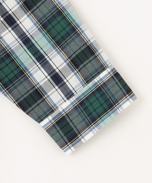 petit main（プティマイン）の「【リンク】アソート柄長袖シャツ（シャツ/ブラウス・キッズ・オフホワイト/ライトブルー/グリーン・80ｃｍ/120cm/130cm/110cm/90cm/100cm）」の6枚目の写真