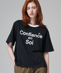 5207 シグネチャーロゴTシャツ (ブラック)
