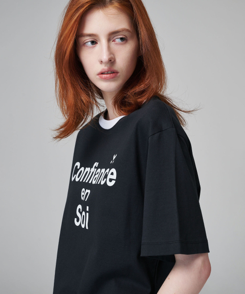 MALOUPE(マロップ)の「5207 シグネチャーロゴTシャツ (ブラック)(Tシャツ/カットソー・レディース・ブラック・FREE)」の4枚目の写真