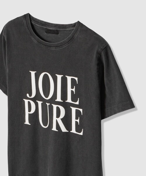 allureville（アルアバイル）の「ピグメントダイクラシックロゴT（Tシャツ/カットソー・レディース・チャコールグレー/オフホワイト/レッド・2）」の13枚目の写真