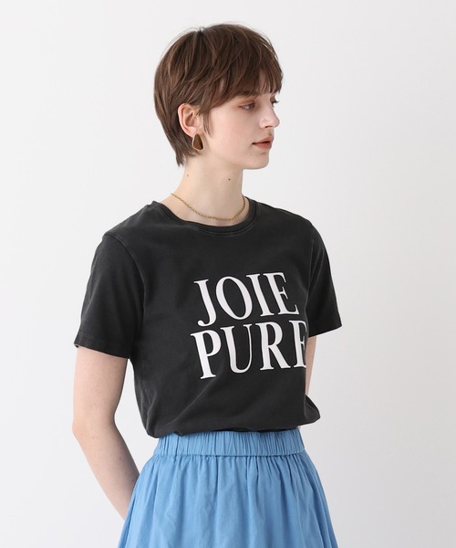 allureville（アルアバイル）の「ピグメントダイクラシックロゴT（Tシャツ/カットソー・レディース・チャコールグレー/オフホワイト/レッド・2）」の17枚目の写真