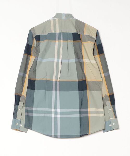 Barbour（バブアー）の「Ｈａｒｒｉｓ　Ｓｈｉｒｔ　ＡＦ（シャツ/ブラウス・メンズ・ライトブルー/ライトベージュ/グリーン/ベージュ・SMALL/MEDIUM/LARGE/X-LARGE）」の5枚目の写真