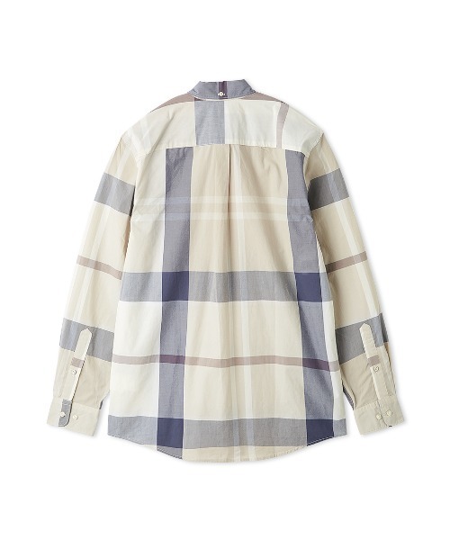 Barbour(バブアー)の「Harris タータンチェック シャツ(シャツ/ブラウス・メンズ・ライトブルー/ライトベージュ/グリーン/ベージュ・SMALL/MEDIUM/LARGE/X-LARGE)」の6枚目の写真