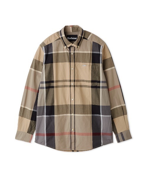 Barbour(バブアー)の「Harris タータンチェック シャツ(シャツ/ブラウス・メンズ・ライトブルー/ライトベージュ/グリーン/ベージュ・SMALL/MEDIUM/LARGE/X-LARGE)」の7枚目の写真