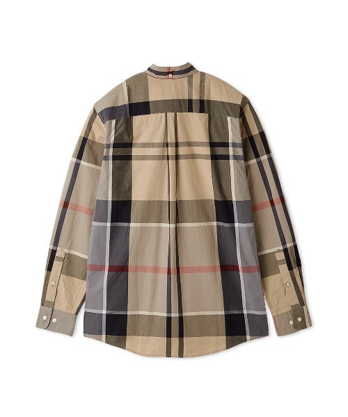 Barbour(バブアー)の「Harris タータンチェック シャツ(シャツ/ブラウス・メンズ・ライトブルー/ライトベージュ/グリーン/ベージュ・SMALL/MEDIUM/LARGE/X-LARGE)」の8枚目の写真