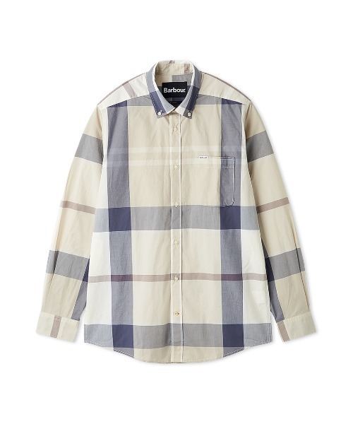 Barbour(バブアー)の「Harris タータンチェック シャツ(シャツ/ブラウス・メンズ・ライトブルー/ライトベージュ/グリーン/ベージュ・SMALL/MEDIUM/LARGE/X-LARGE)」の9枚目の写真