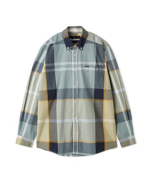 Barbour(バブアー)の「Harris タータンチェック シャツ(シャツ/ブラウス・メンズ・ライトブルー/ライトベージュ/グリーン/ベージュ・SMALL/MEDIUM/LARGE/X-LARGE)」の10枚目の写真