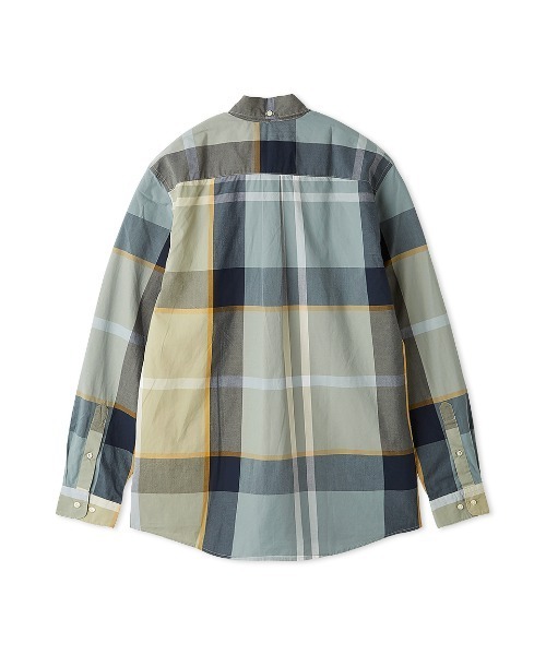 Barbour(バブアー)の「Harris タータンチェック シャツ(シャツ/ブラウス・メンズ・ライトブルー/ライトベージュ/グリーン/ベージュ・SMALL/MEDIUM/LARGE/X-LARGE)」の11枚目の写真