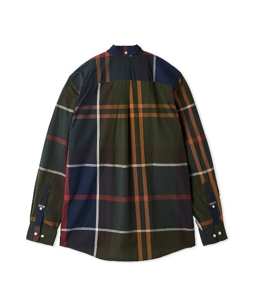 Barbour(バブアー)の「Harris タータンチェック シャツ(シャツ/ブラウス・メンズ・ライトブルー/ライトベージュ/グリーン/ベージュ・SMALL/MEDIUM/LARGE/X-LARGE)」の13枚目の写真