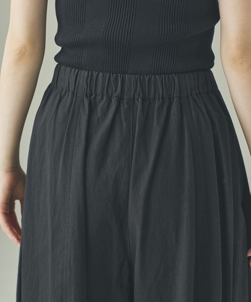 Curensology（カレンソロジー）の「Curensology(カレンソロジー)/コットンリネンドロストパンツ（その他パンツ・レディース・ブラック・FREE）」の10枚目の写真