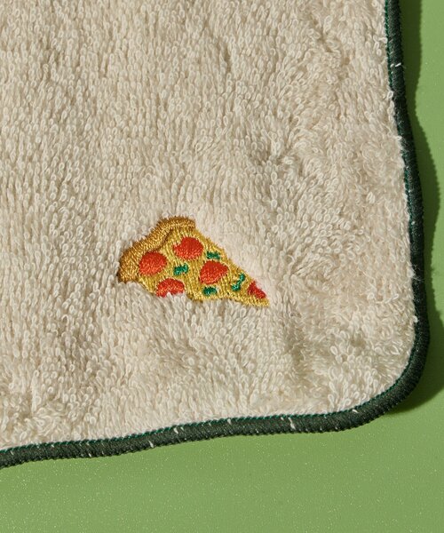 BIRTHDAY BAR(バースデイバー)の「FOOD刺繍タオルハンカチ(ハンカチ/ハンドタオル・レディース・オレンジ/ブルー系その他/アイボリー・0)」の5枚目の写真