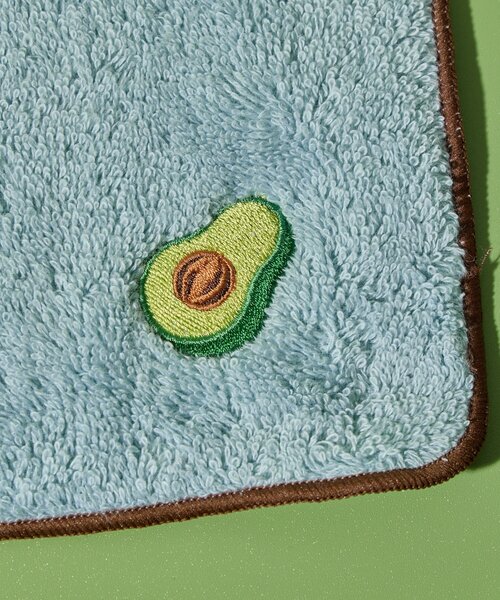 BIRTHDAY BAR(バースデイバー)の「FOOD刺繍タオルハンカチ(ハンカチ/ハンドタオル・レディース・オレンジ/ブルー系その他/アイボリー・0)」の10枚目の写真