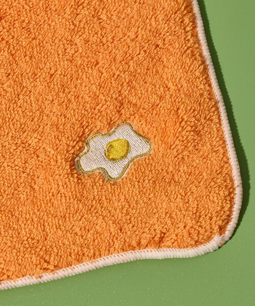 BIRTHDAY BAR(バースデイバー)の「FOOD刺繍タオルハンカチ(ハンカチ/ハンドタオル・レディース・オレンジ/ブルー系その他/アイボリー・0)」の16枚目の写真