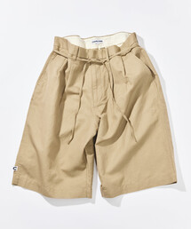 CAHLUMN | CAHLUMN/カウラム Cotton Linen 2 Tuck Chino Shorts/コットン リネン タック チノ ショーツ(その他パンツ)