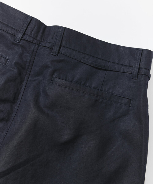 CAHLUMN/カウラム Cotton Linen 2 Tuck Chino Shorts/コットン リネン