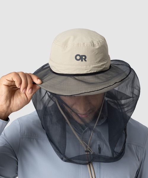 OUTDOOR RESEARCH(アウトドアリサーチ)の「OUTDOOR RESEARCH/アウトドアリサーチ Helios Bug Hat/ヘリオスバグハット(ハット・メンズ・カーキ・LARGE/X-LARGE)」の3枚目の写真