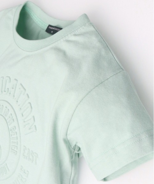Daddy Oh Daddy（ダディーオーダディー）の「エンボス加工半袖Tシャツ（Tシャツ/カットソー・キッズ・ブラック/グリーン・160/150/140/130/120/110/100）」の4枚目の写真
