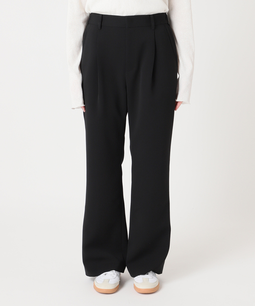 FRAMeWORK（フレームワーク）の「《追加》ライトダブルクロスイージースラックス2（スラックス・レディース・アイボリー/ブラック・40/38/36）」の9枚目の写真