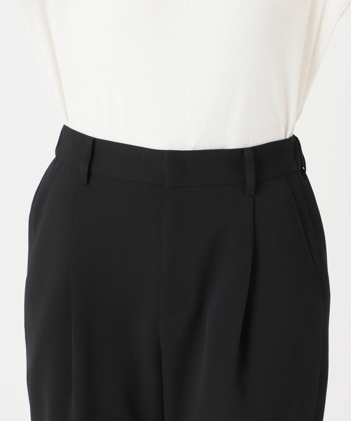 FRAMeWORK（フレームワーク）の「《追加》ライトダブルクロスイージースラックス2（スラックス・レディース・アイボリー/ブラック・40/38/36）」の5枚目の写真